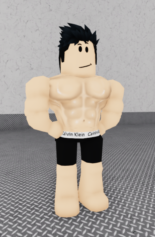 Roblox-muscle-man-j429fl58ar6is3p5 by xaviergodpackdude on DeviantArt