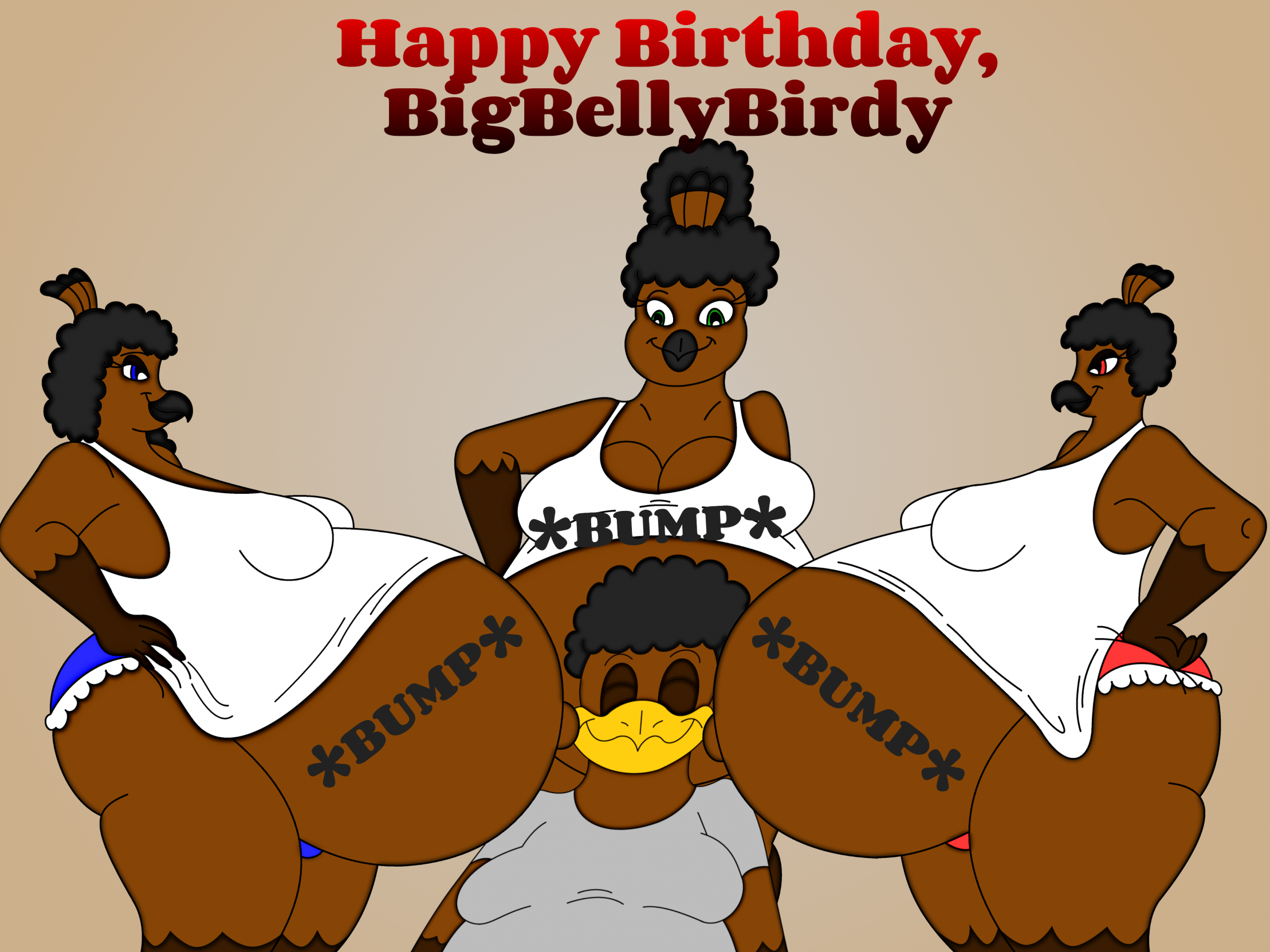 Happy Birthday, BigBellyBirdy! by BigBellyBirdy -- Fur Affinity [dot] net