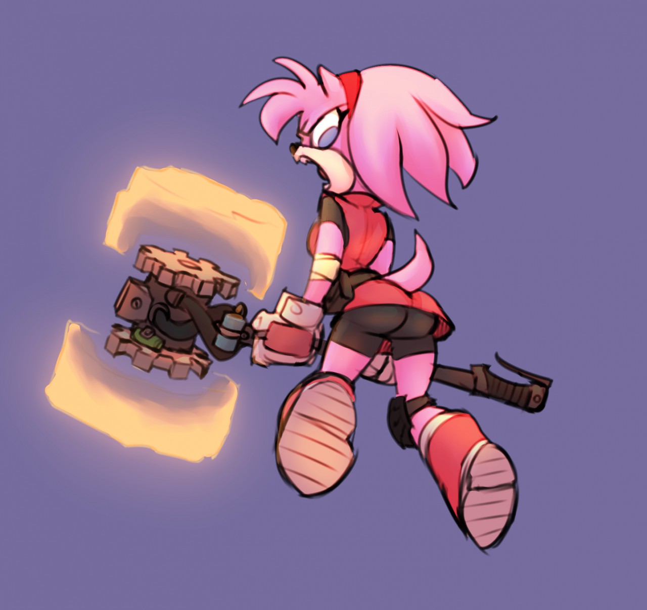 Amy and her Hammer. 