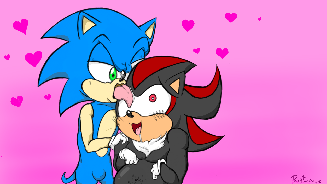 sonic x shadow - yaoi ship it - sonic