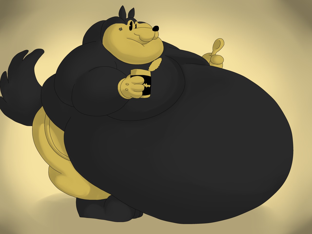 Boris from bendy and the ink machine by Ikanuka -- Fur Affinity