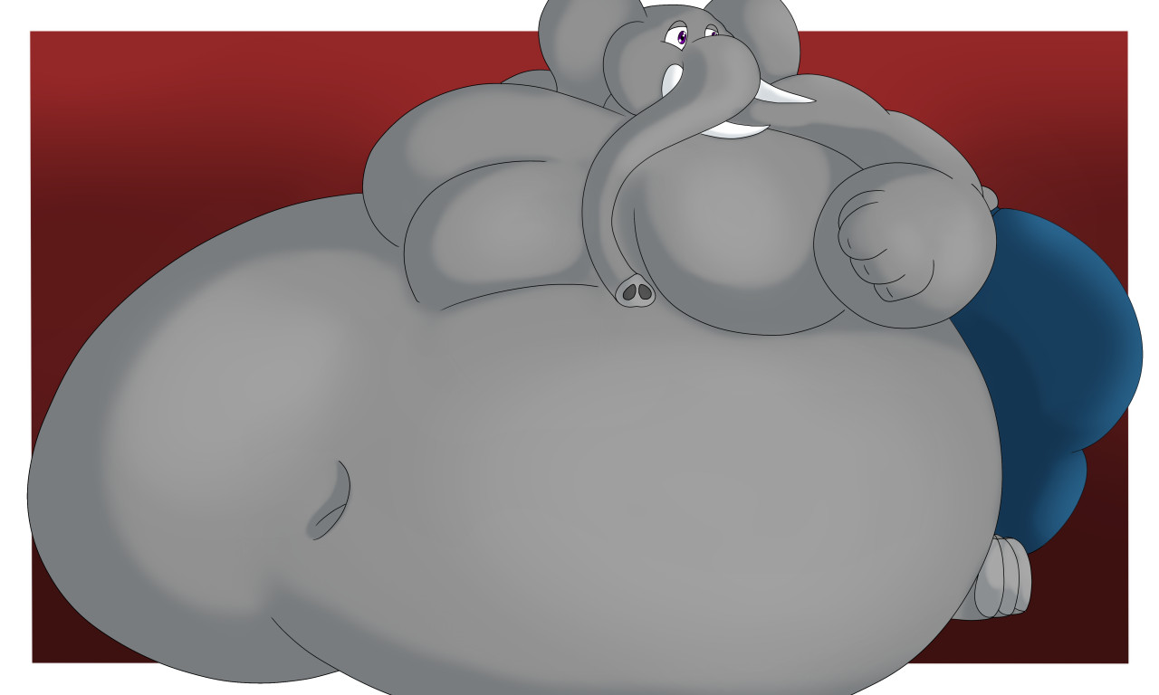 Fatty Elephant by BigWolf -- Fur Affinity [dot] net