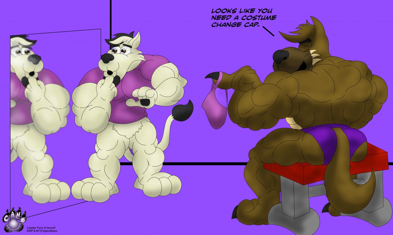 Bulk Biceps Muscle Show by CaptainInferno -- Fur Affinity [dot] net