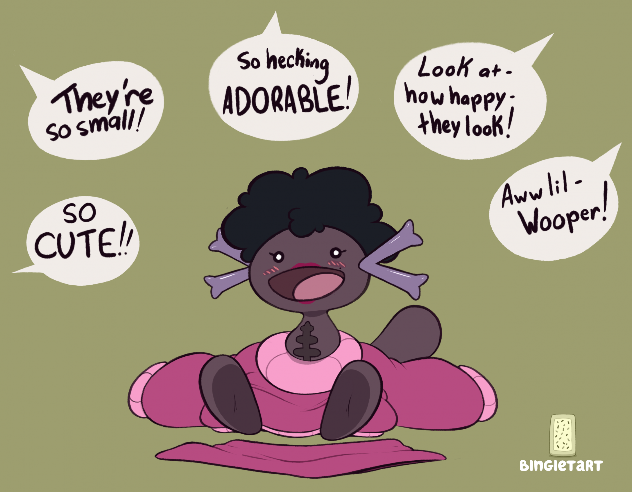 Complimenting the Wooper