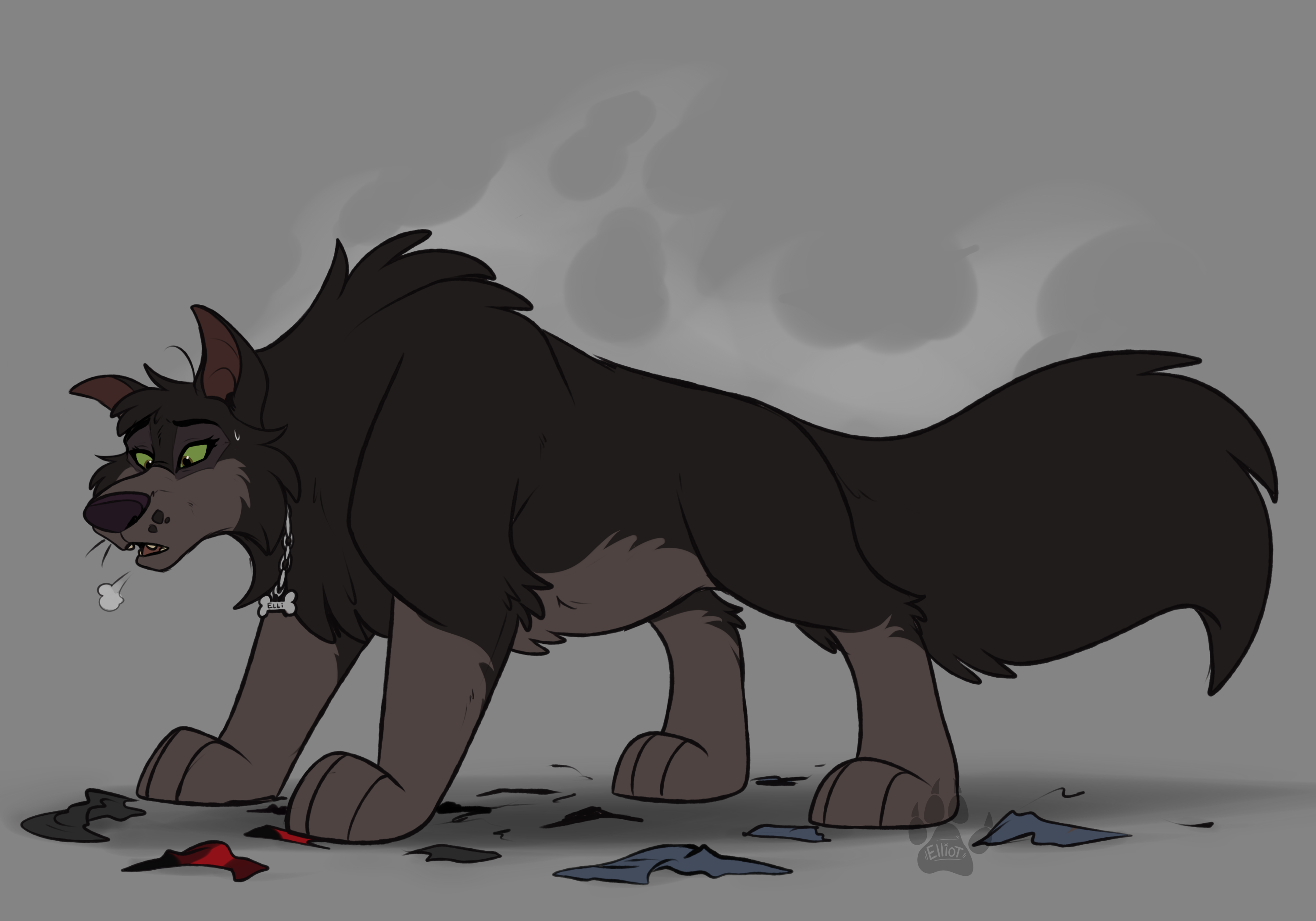 New form unlocked: Feral wolf