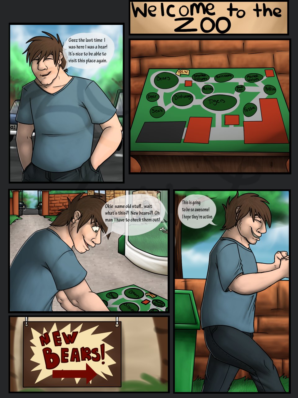 Bearback zoo (Page1) by BinturongBoy -- Fur Affinity [dot] net