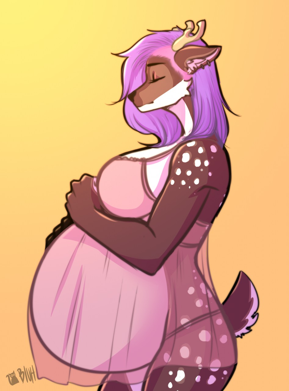 Furry pregnant