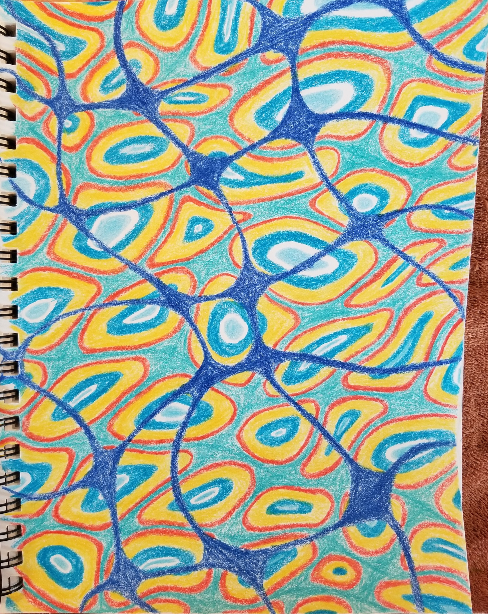 Neurographic Colored Sketch 3