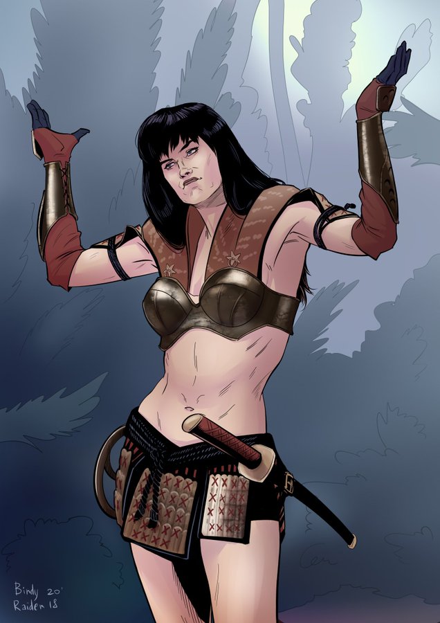 Xena Warrior Princess Jedi ver. 2 — Weasyl