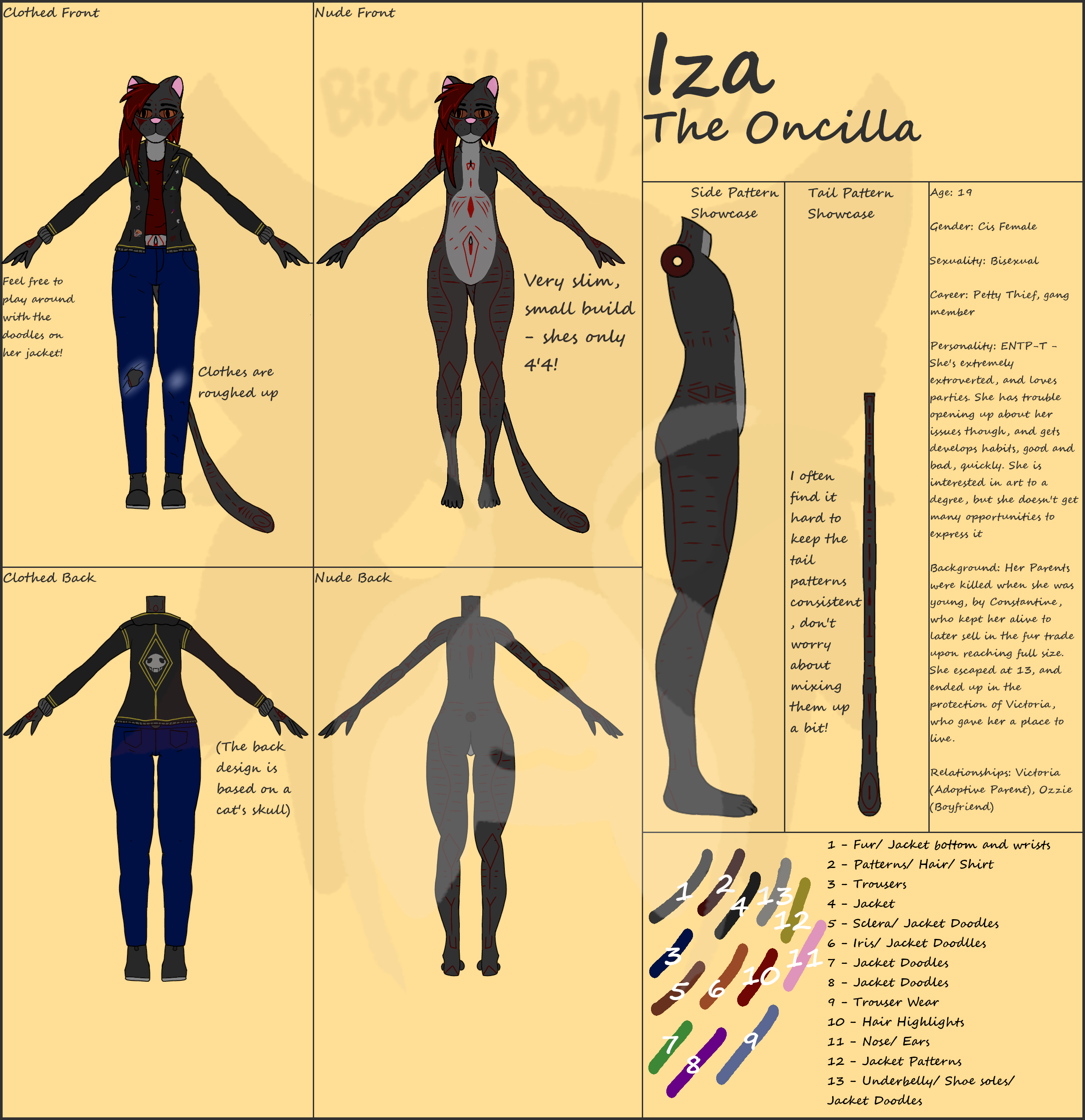 Iza Ref 2.0 by biscuitsboy532 -- Fur Affinity [dot] net