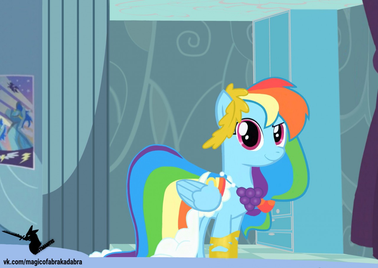 Rainbow dash at home (Рейнбоу Деш дома) by bistmantis -- Fur Affinity [dot]  net