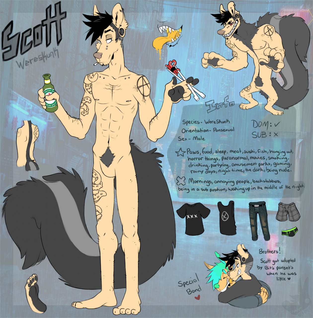 Scott Ref Sheet - 2.0 by Bit-Bite -- Fur Affinity [dot] net