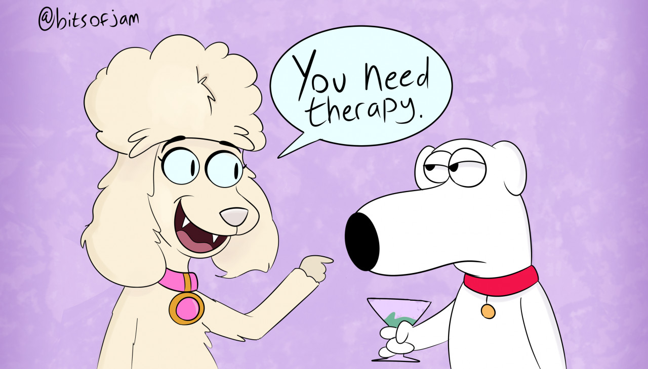 Therapy Dog by bitsofjam -- Fur Affinity [dot] net