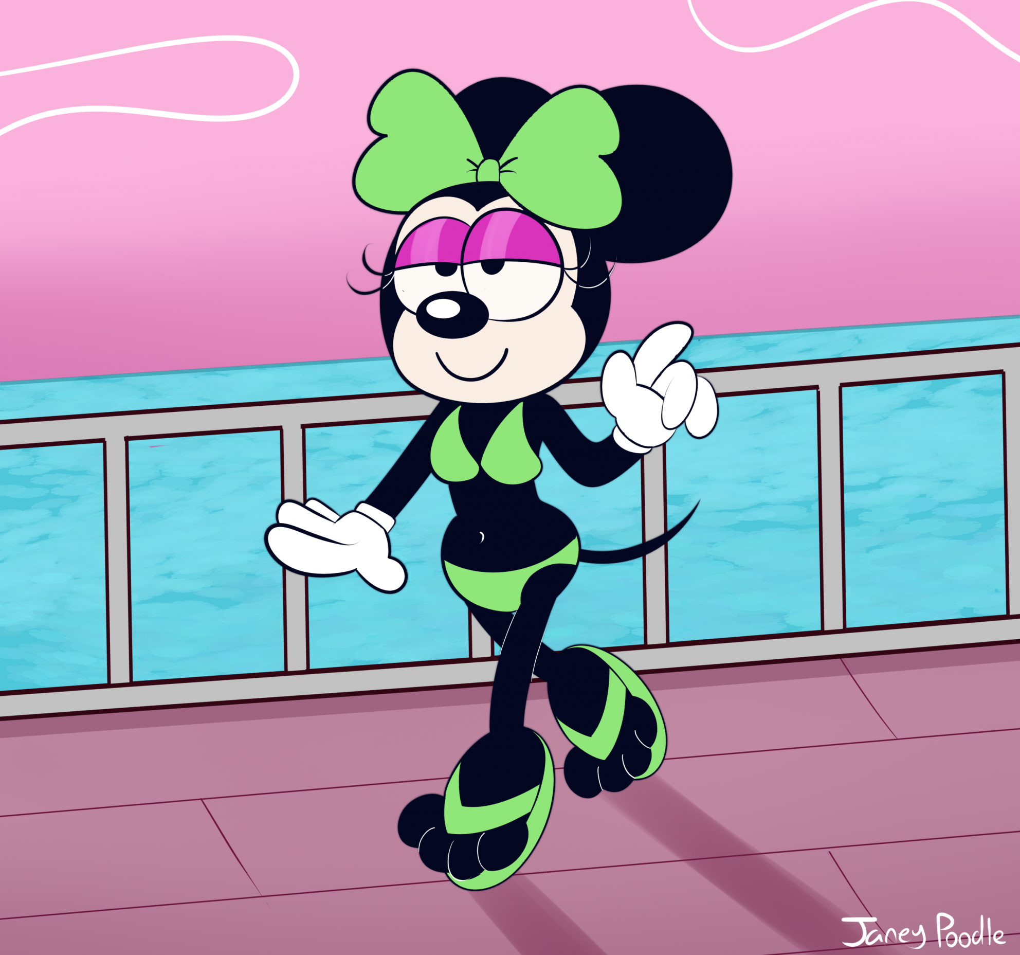 Minnie 2024 mouse bikini