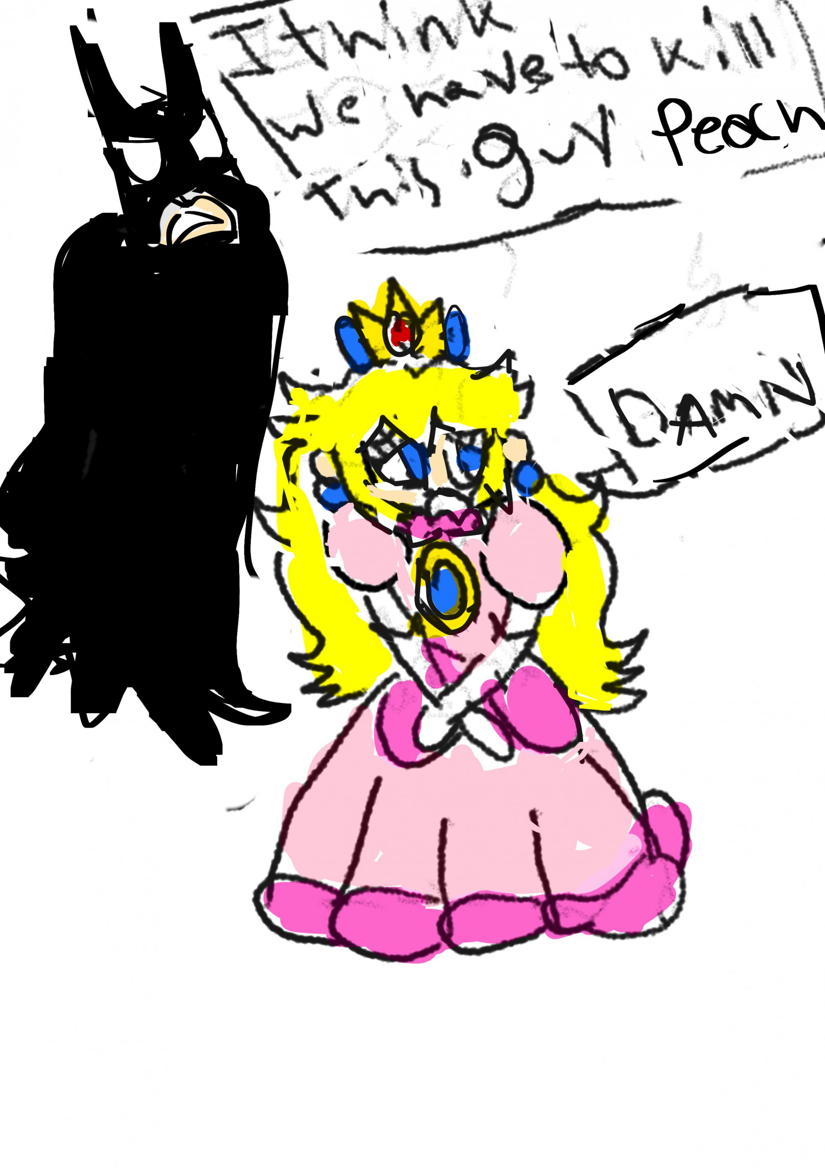 BATMAN X PEACH by bjbo -- Fur Affinity [dot] net