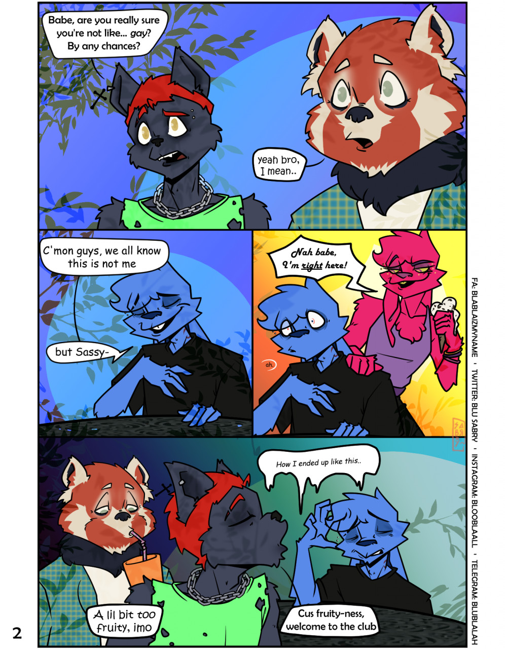 You talking? [PAG.2] by Blablaizmyname -- Fur Affinity [dot] net