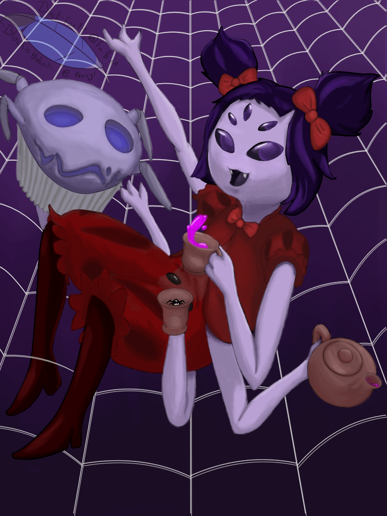 Undertale] Muffet! by Black-fox14 -- Fur Affinity [dot] net