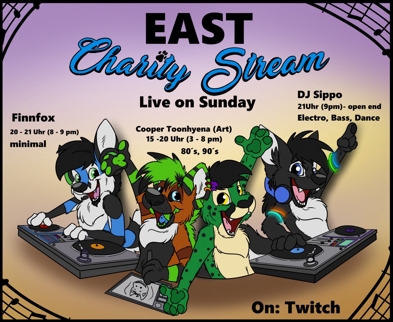 EAST Charity Stream by Black-Stallion -- Fur Affinity [dot] net