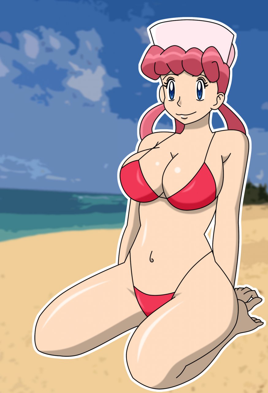 Nurse Joy Bikini by BlackAngel018 -- Fur Affinity [dot] net