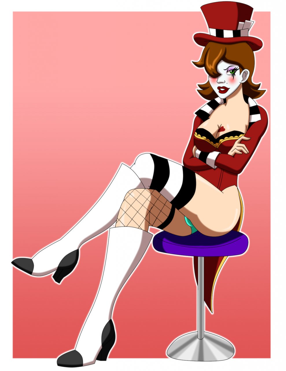 Mad Moxxi Pin-up by BlackAngel018 -- Fur Affinity [dot] net