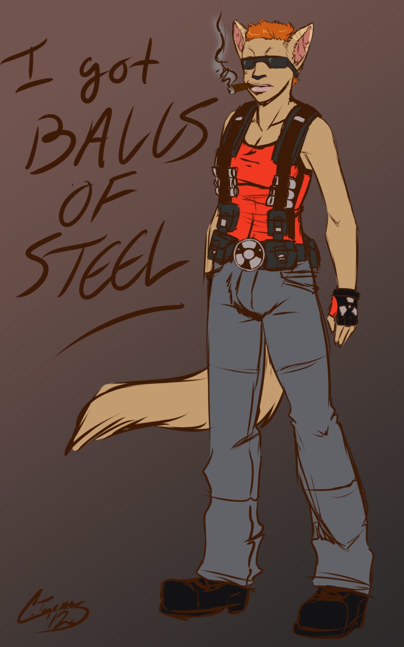 Cassandra McCuller cosplay Duke Nukem by blackbelt Fur