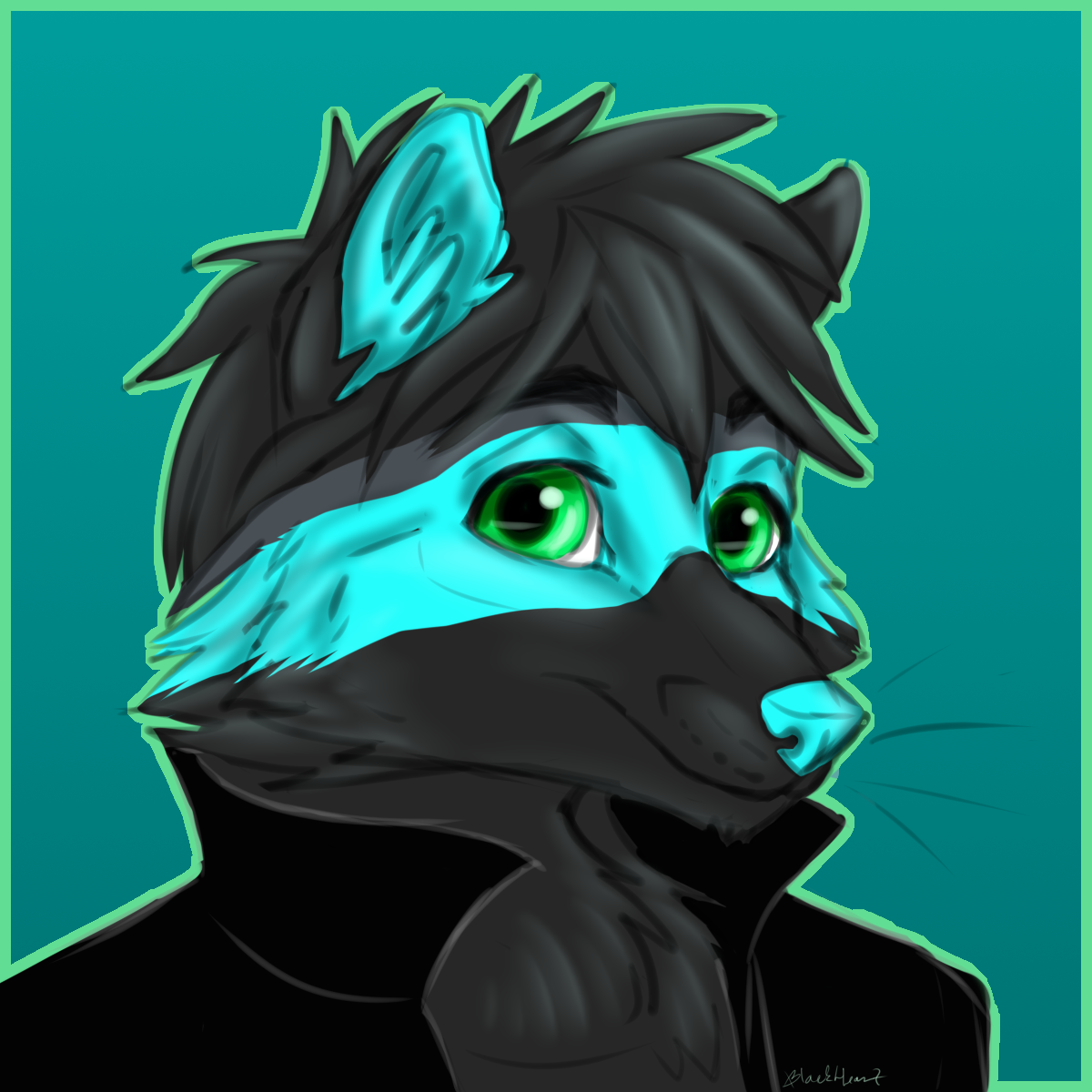 Birthday raccoon! -|gift|- by BlackHeartdragon -- Fur Affinity [dot] net