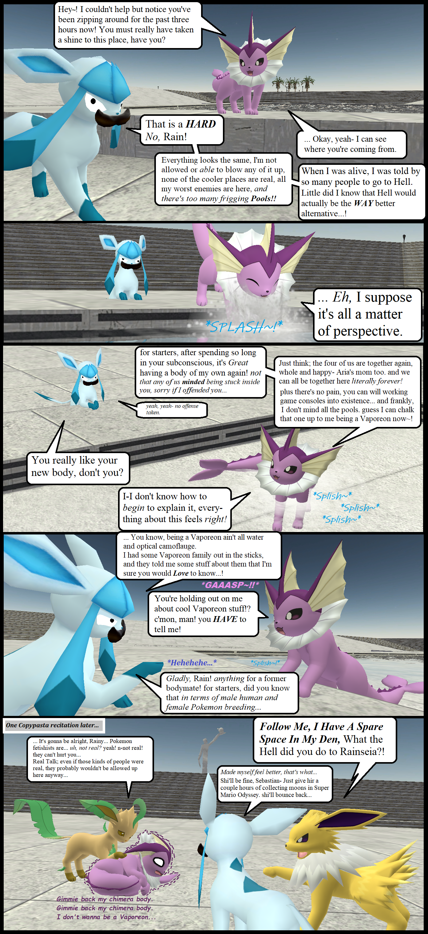 NATP2 Preview - Rainseia goes to Vaporeon 101 by Blackheartzer0 -- Fur  Affinity [dot] net