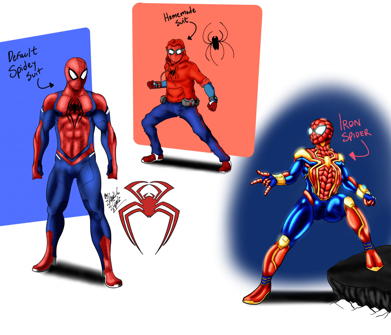 Your friendly neighborhood,SpiderMan! by BlackKnife12 Fur Affinity