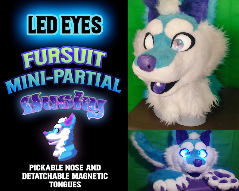 Magnetic Fursuit Eyes