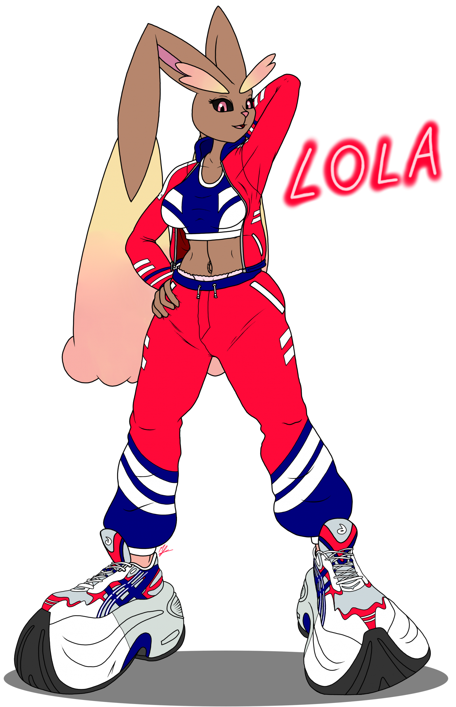 Lola the Lopunny (Redesign) by BlackMetalToWojna -- Fur Affinity [dot] net