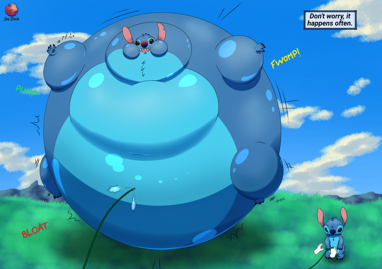 Blimpy Stitch (Lilo and Stitch) by BlaueSeele -- Fur Affinity [dot] net