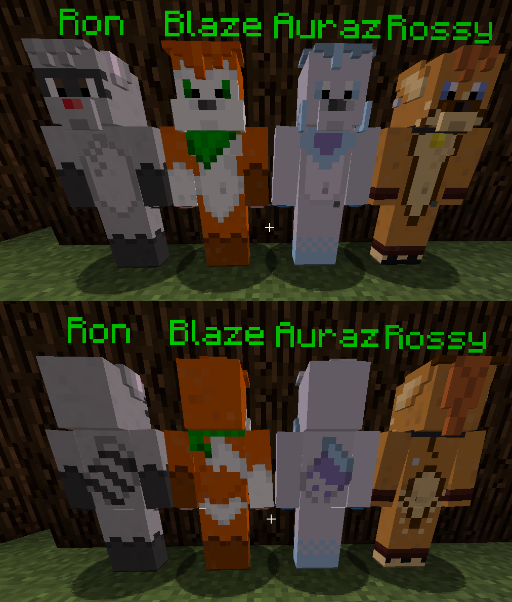 Minecraft Skin Commission Example By Blaze37 Fur Affinity Dot Net