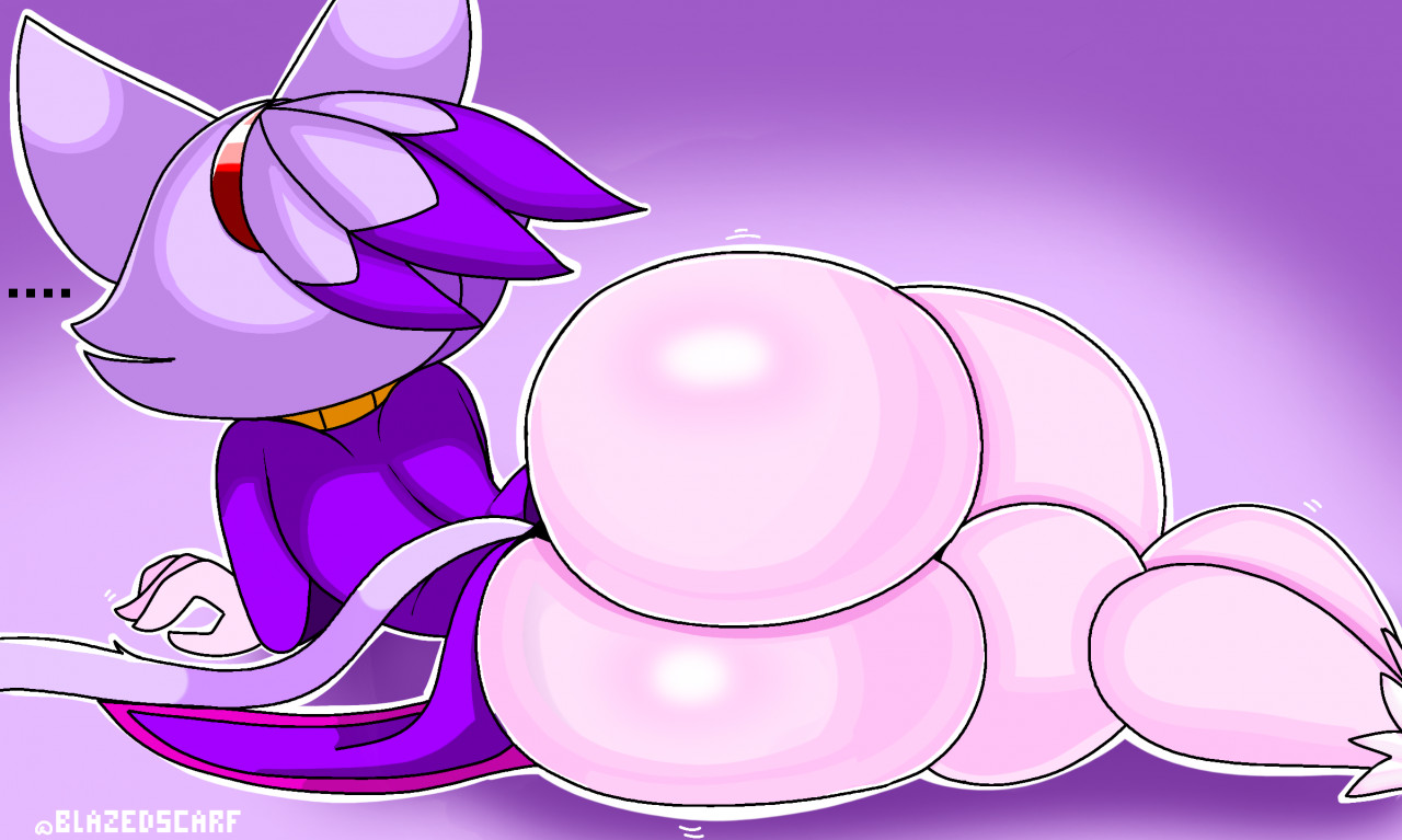 Blaze the Cat Laying by BlazedScarf -- Fur Affinity [dot] net