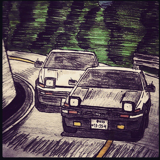 Ae86 Drawing By Blazzing Furry Fur Affinity Dot Net