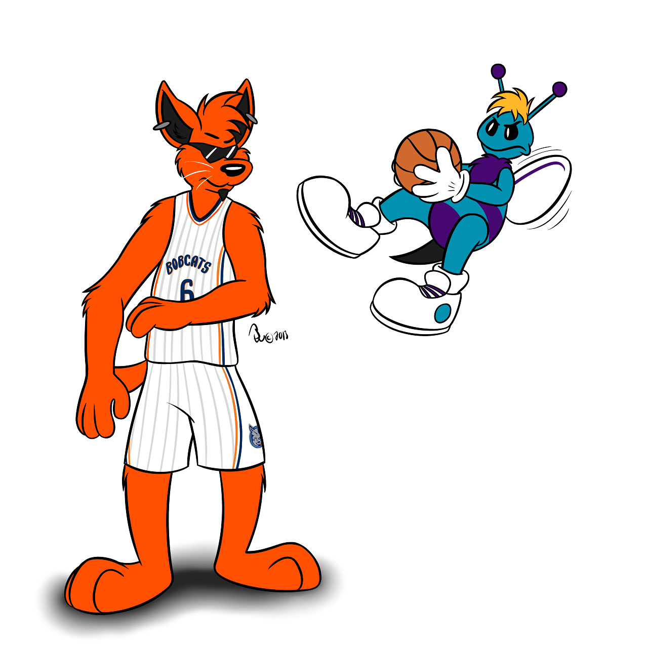 Charlotte Sports' Mascots