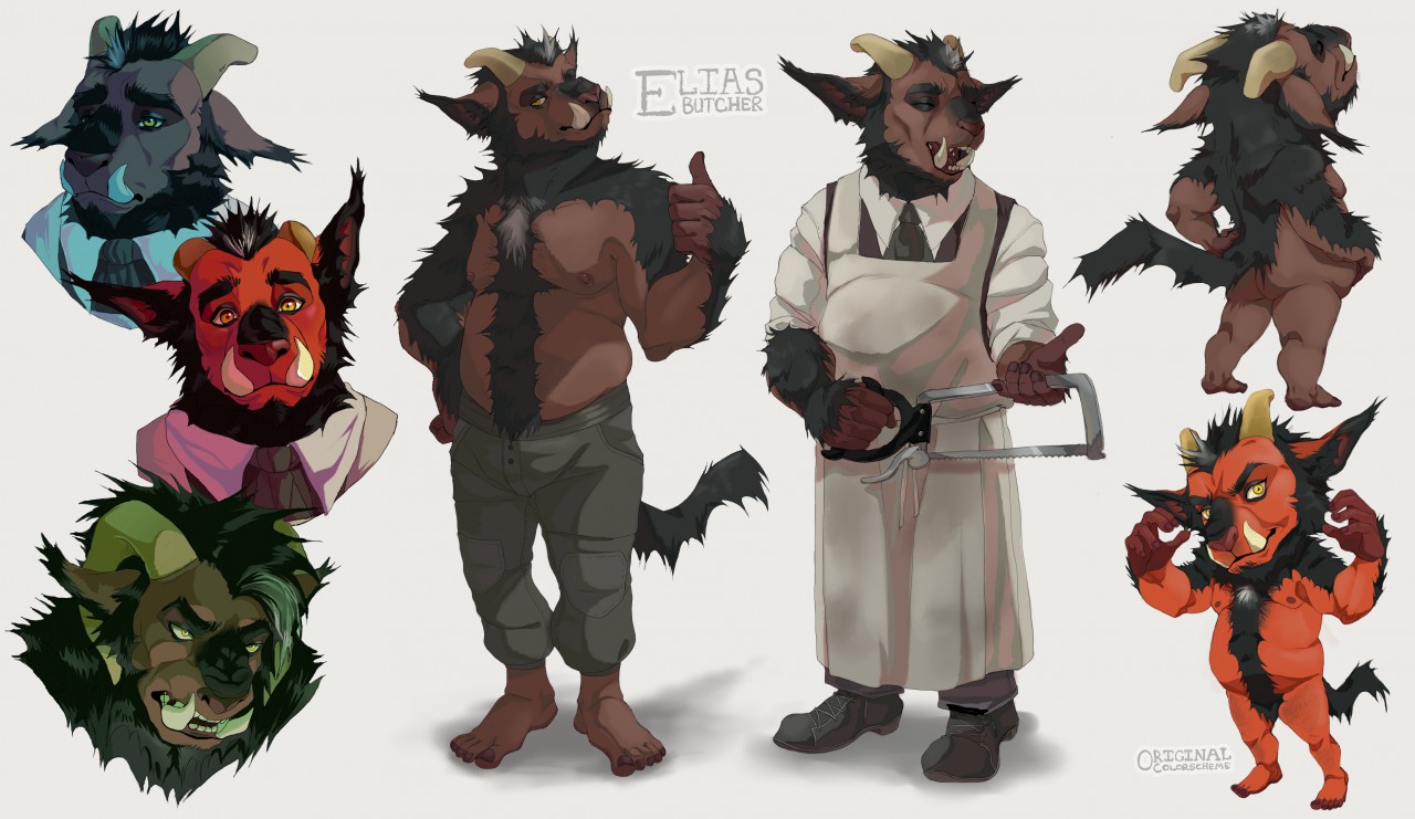 Reference Sheet: Elias by Blighticus -- Fur Affinity [dot] net