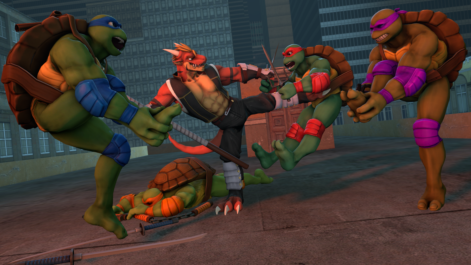 Ninja Turtles are headed to Knockout City