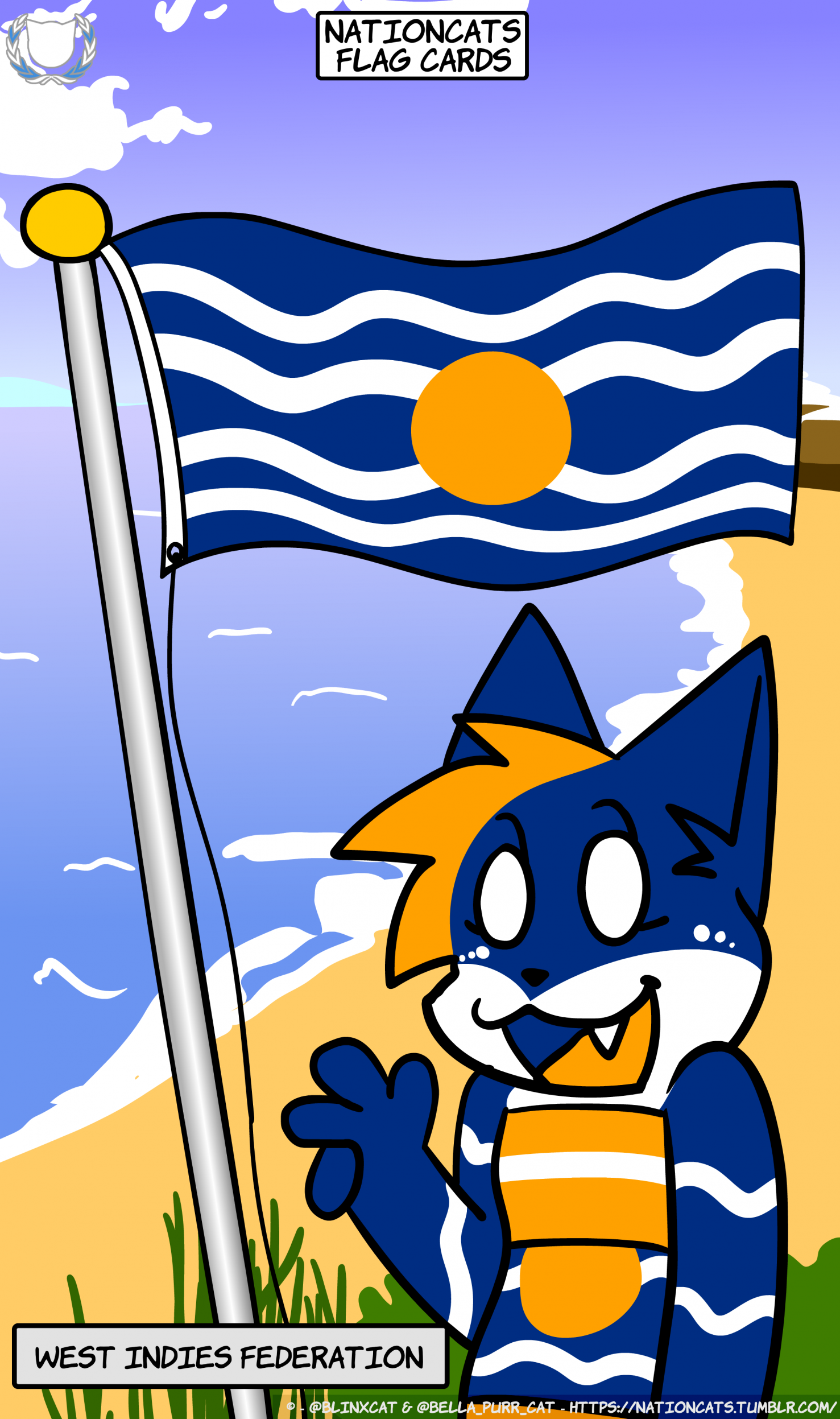 NationCats Flag Cards - Argentina by BlinxCat -- Fur Affinity [dot