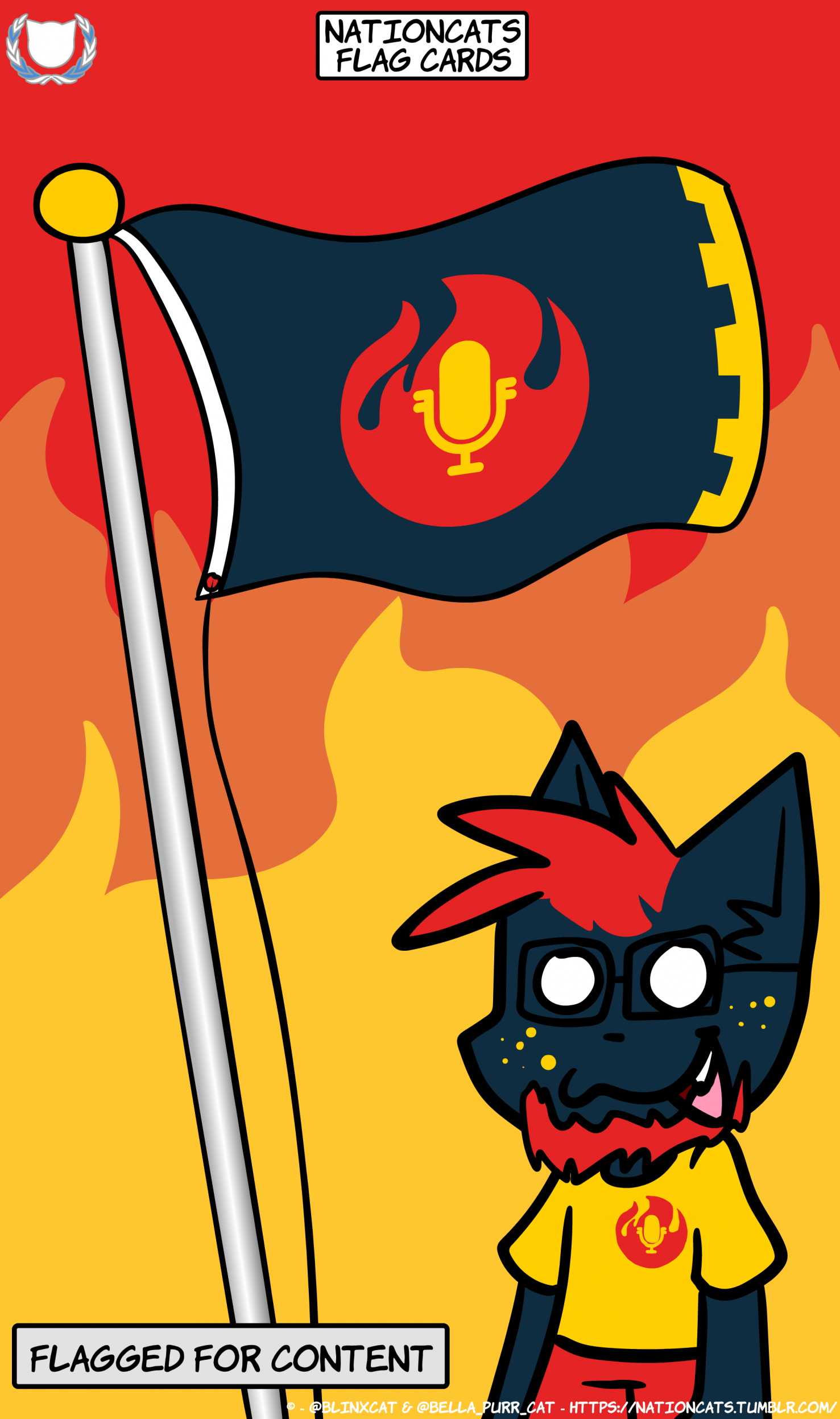 NationCats Flag Cards - Argentina by BlinxCat -- Fur Affinity [dot