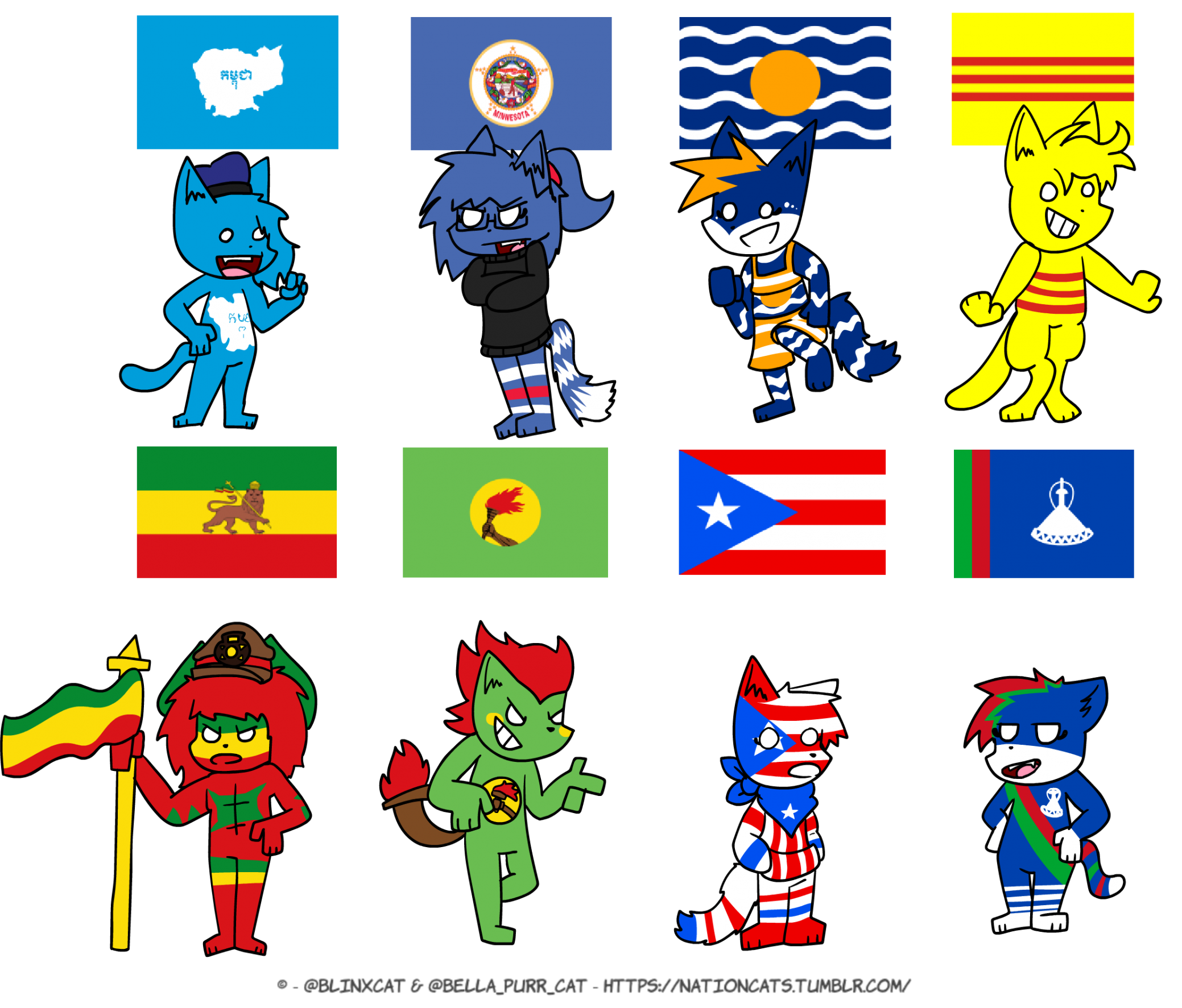 NationCats Flag Cards - Argentina by BlinxCat -- Fur Affinity [dot