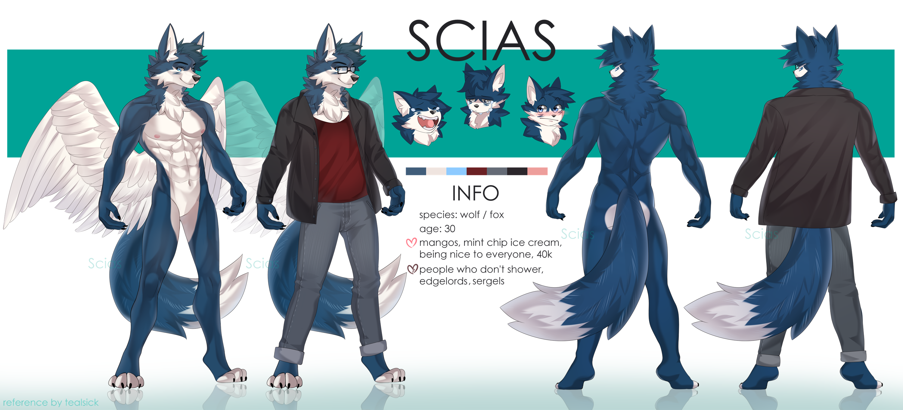 Reference sheet SFW (nsfw on my twitter) by blizart. -- Fur Affinity [dot]  net