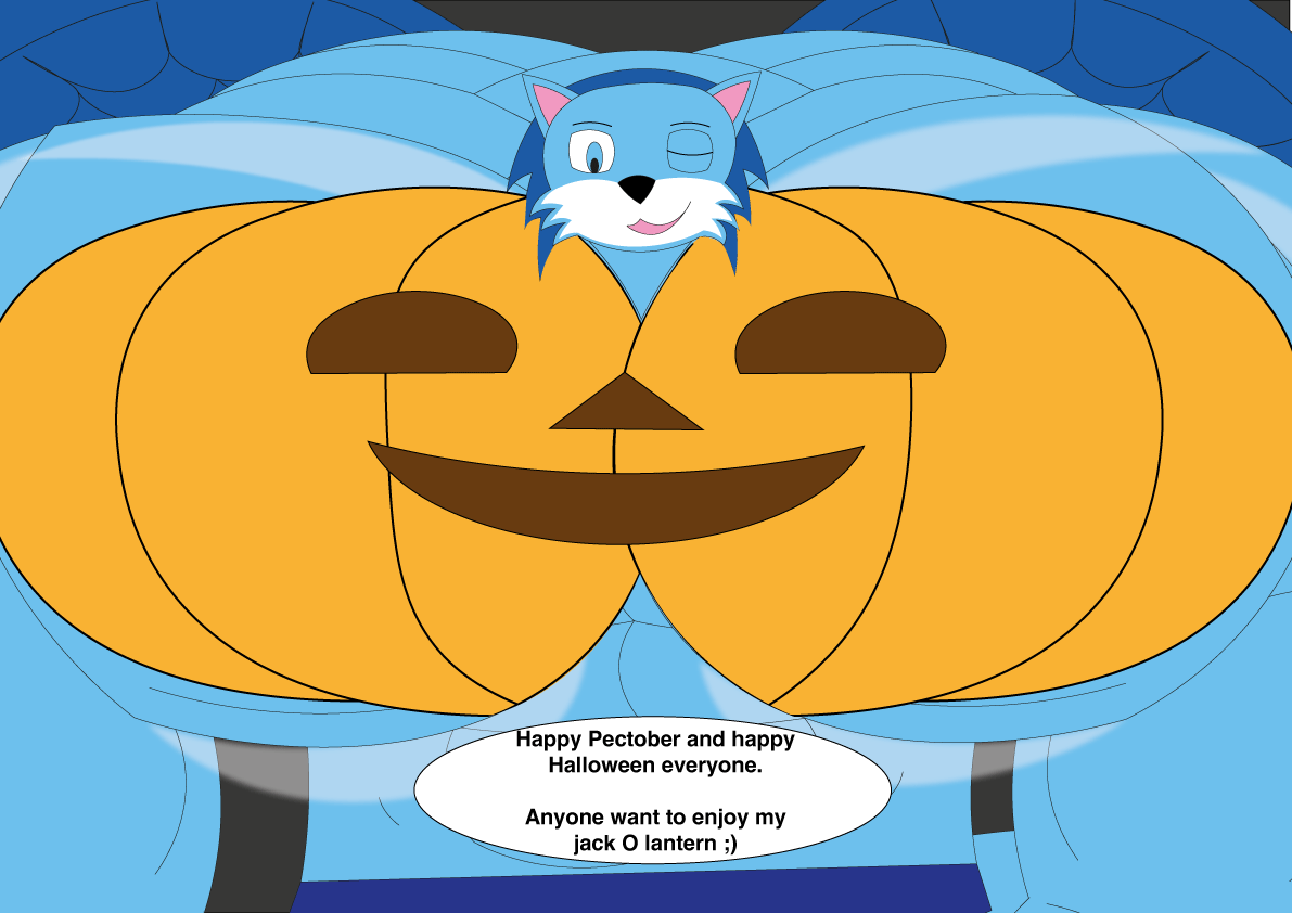 Water Wubbox pecs (pectober 2023) by Tacklebuffbot -- Fur Affinity