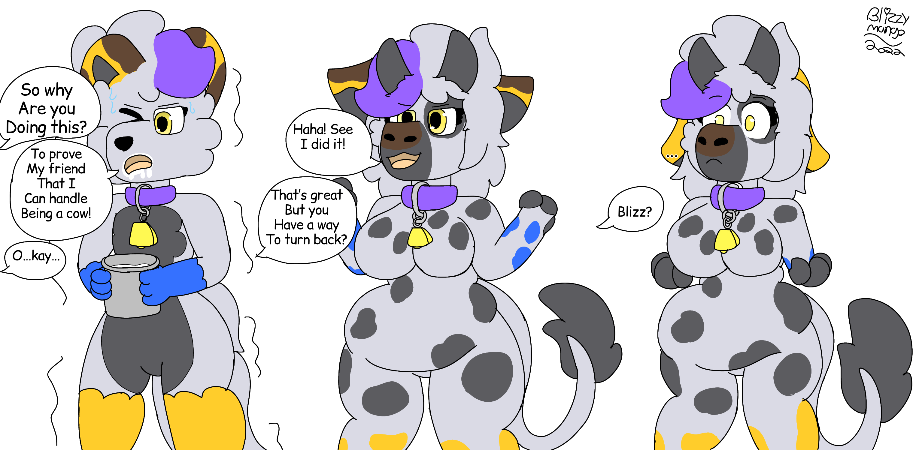 Trying Cow Tftg by BlizzardCatW0lf -- Fur Affinity [dot] net