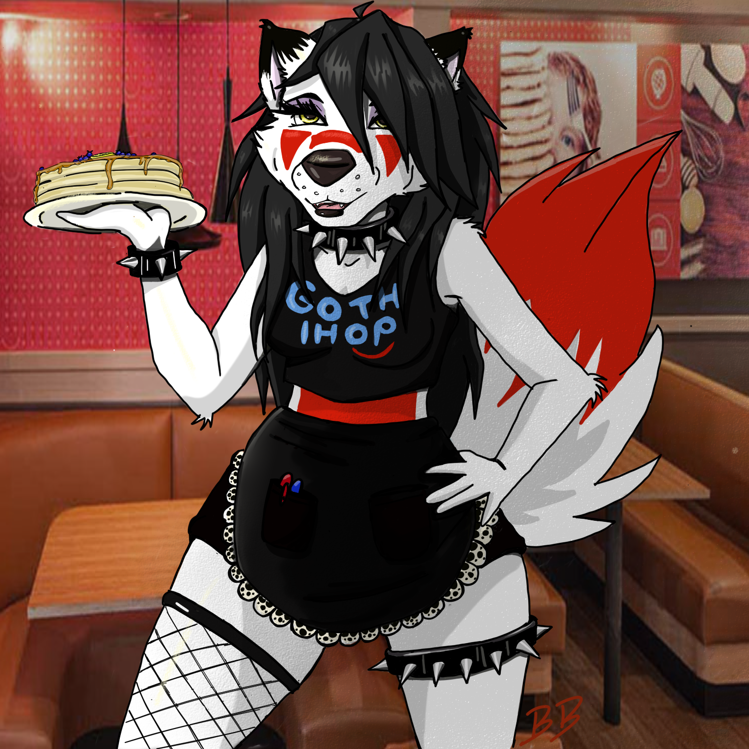 Goth IHOP by Bloodberry -- Fur Affinity [dot] net