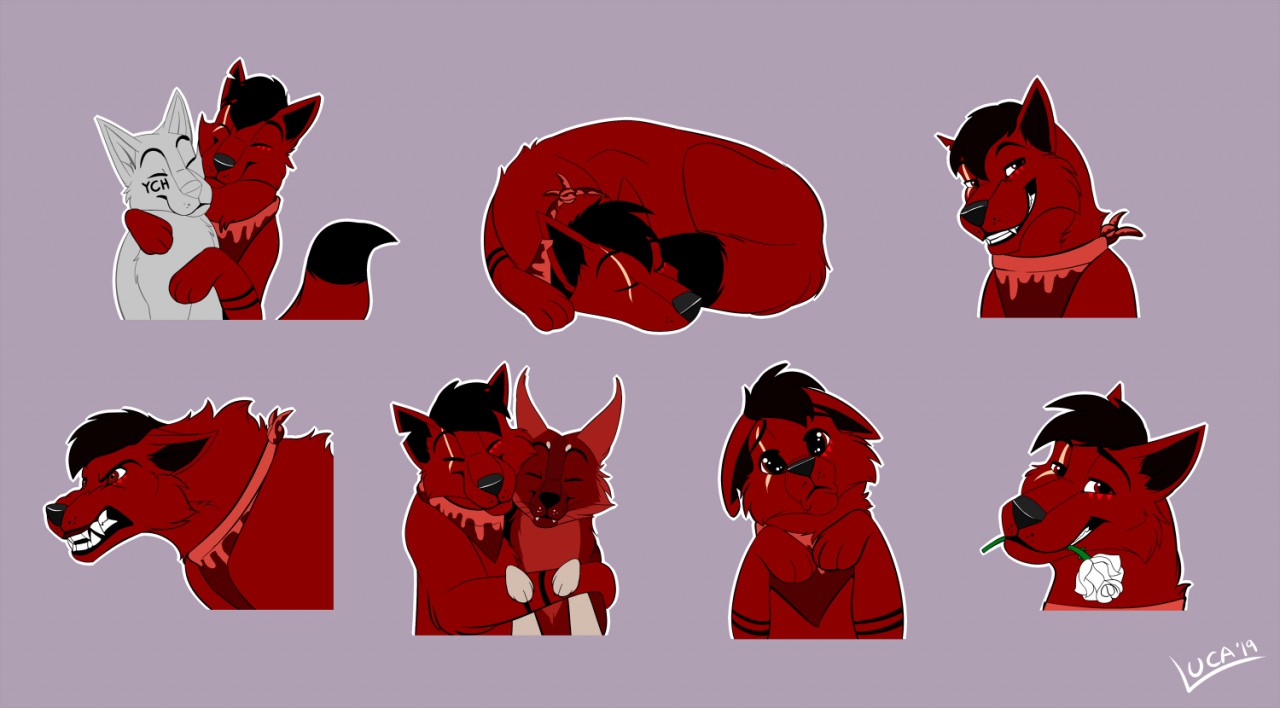 BloodPelt Stickers