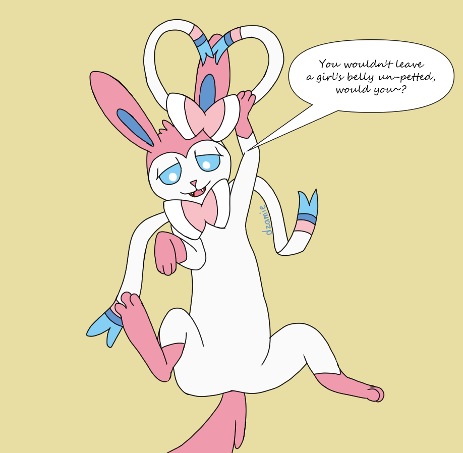 Loving Sylveon! by DudeRedBlue on DeviantArt