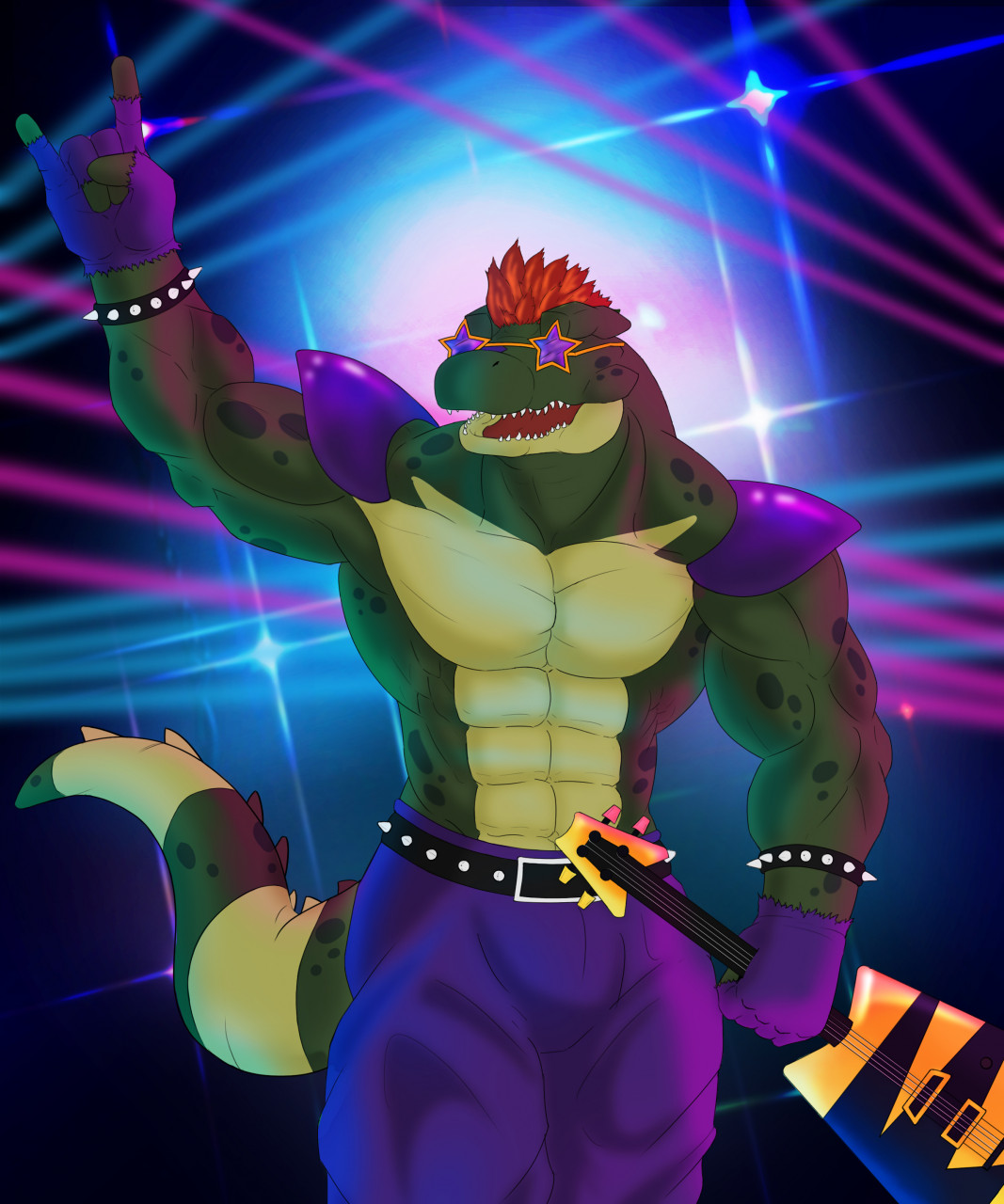 Monty gator Furry's Rage ( alt ) by BlueJet -- Fur Affinity [dot] net