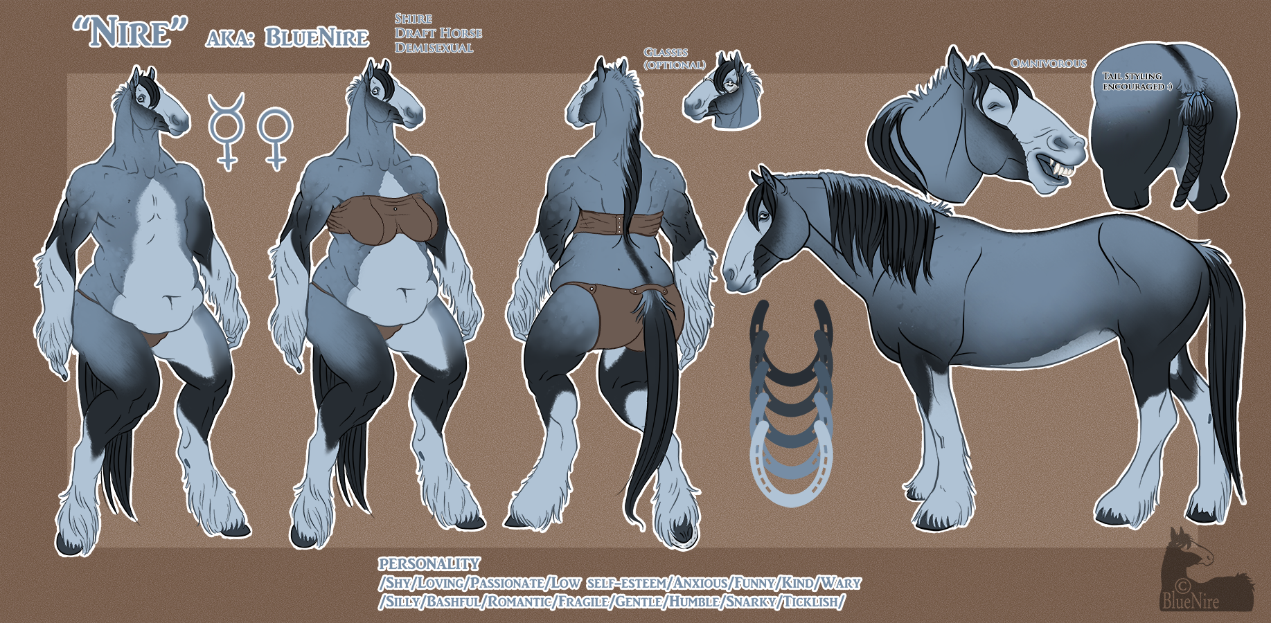 Blue Nire the Shire :) by BlueNiretheShire -- Fur Affinity [dot] net