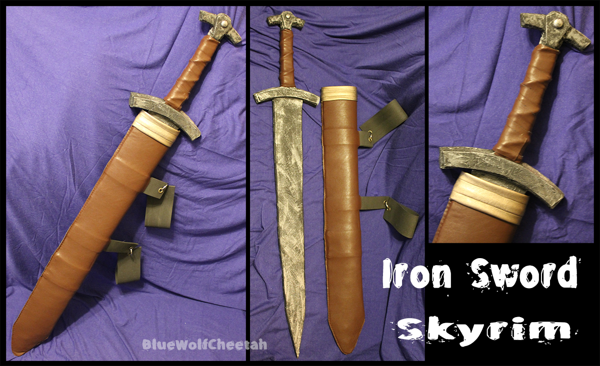 skyrim iron swords