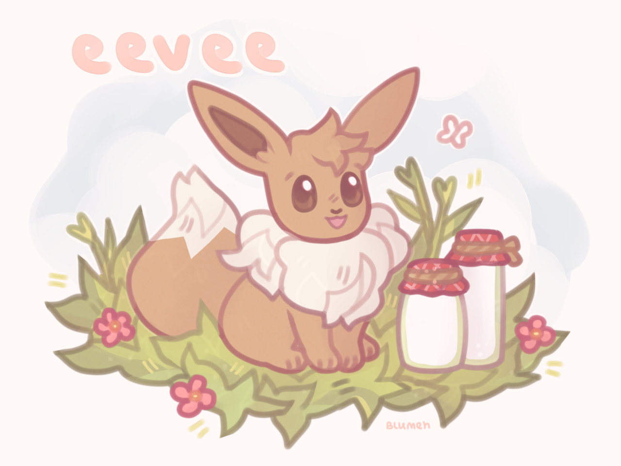 eewee by blumen -- Fur Affinity [dot] net